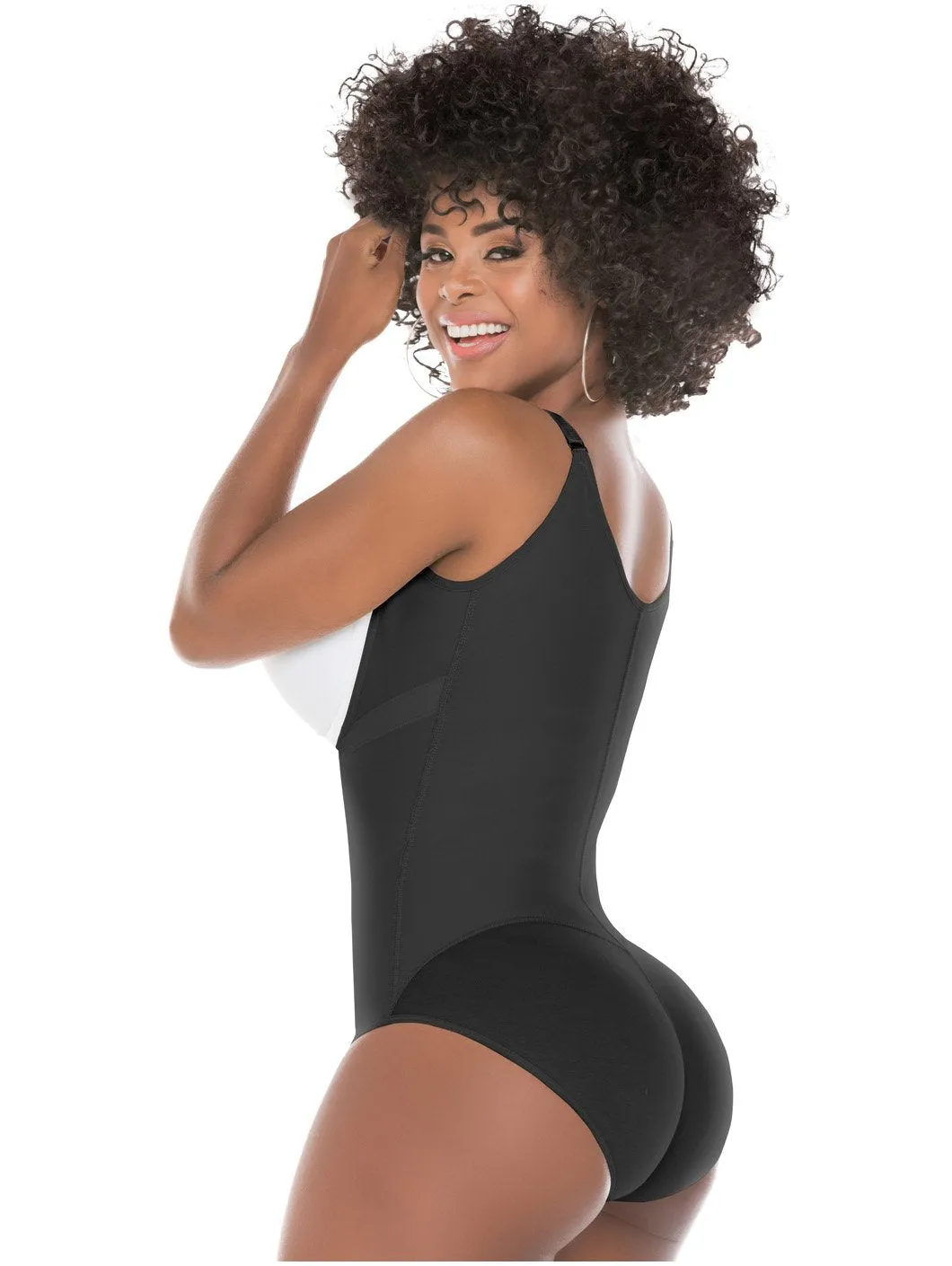 Open Bust Hiphugger Bodysuit Shapewear Fajas Salome 417