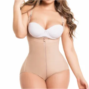 Open Bust Hiphugger Bodysuit Shapewear Fajas Salome 417