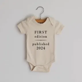 Organic Baby Bodysuit - First Edition 2025