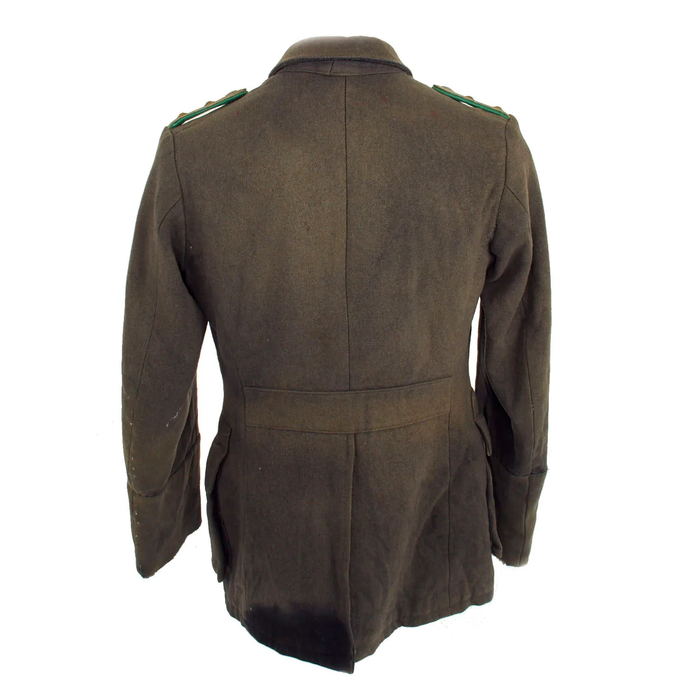 Original German WWII Gebirgsjäger Mountain Trooper Hauptmann Officer's Tunic - Pre-War Austrian Uniform Conversion