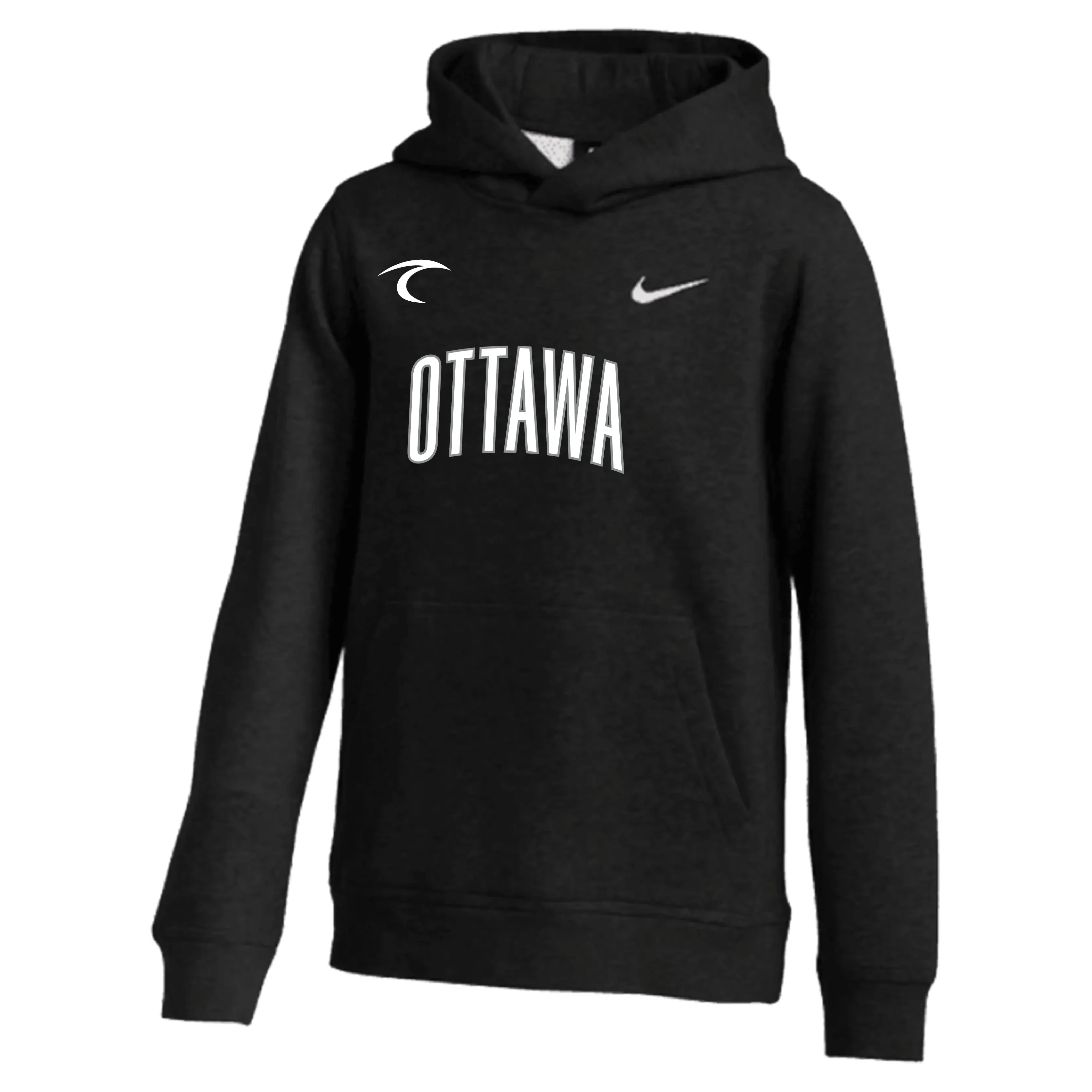 Ottawa City SC 2024 Collegiate Hoodie - Black