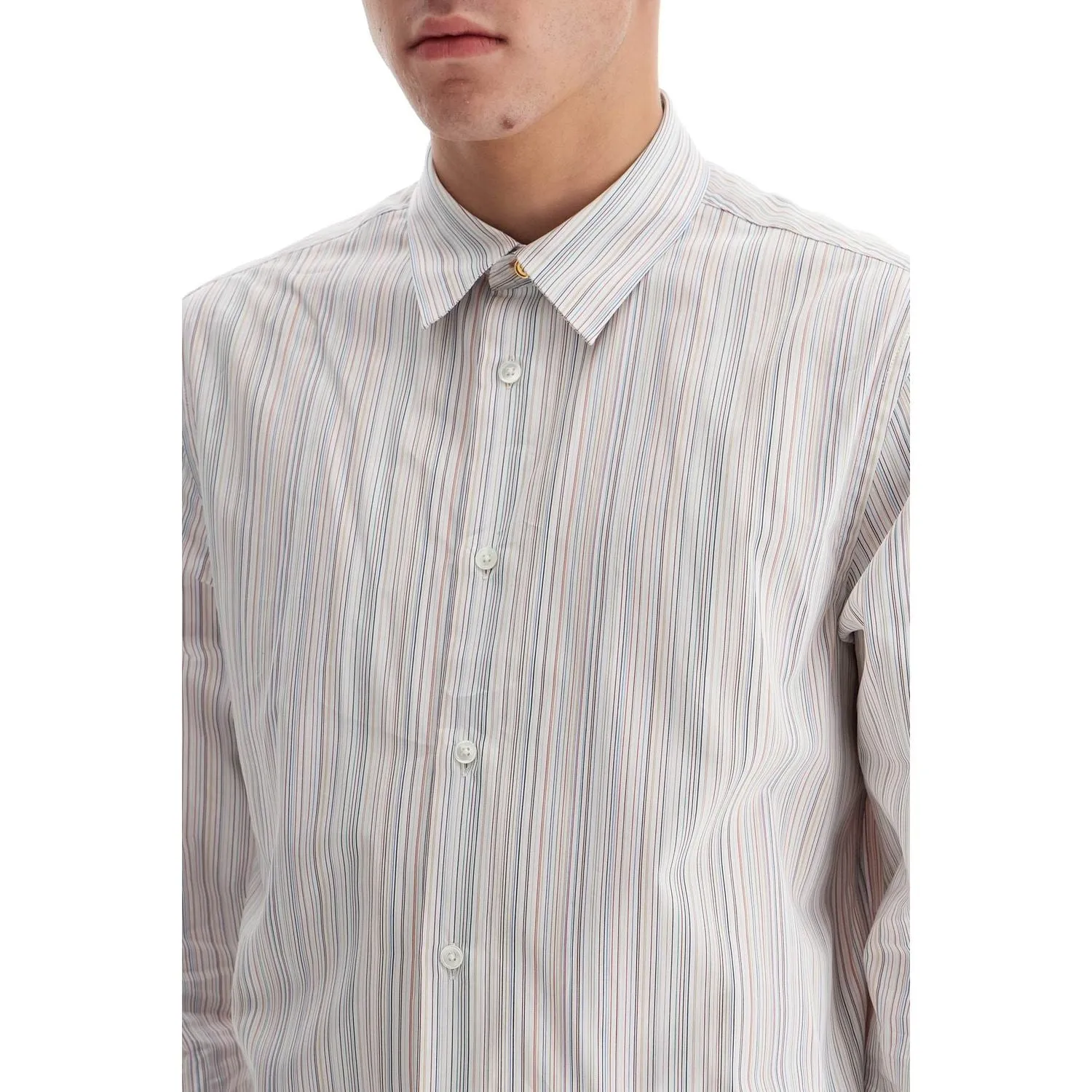 Paul Smith striped slim fit shirt