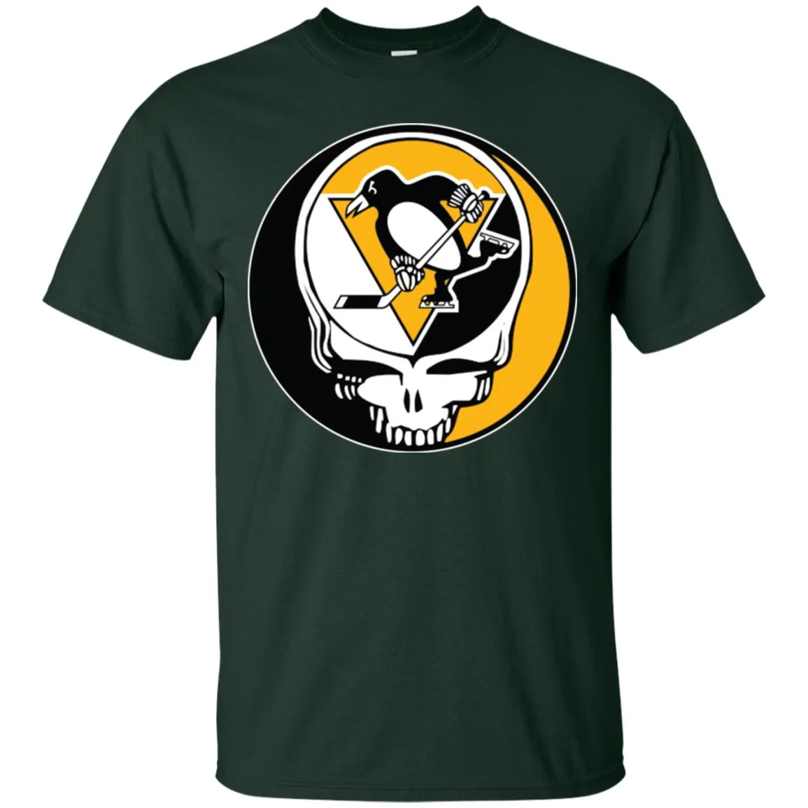 Pittsburgh Penguins Grateful Dead Steal Your Face Hockey Nhl Shirts