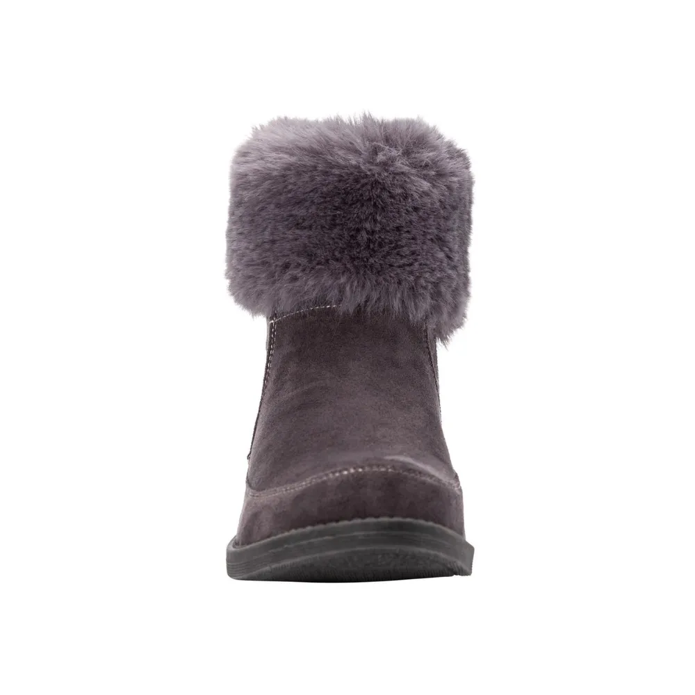 Propet Tabitha Faux Fur Ankle Grey Boot (Women's)