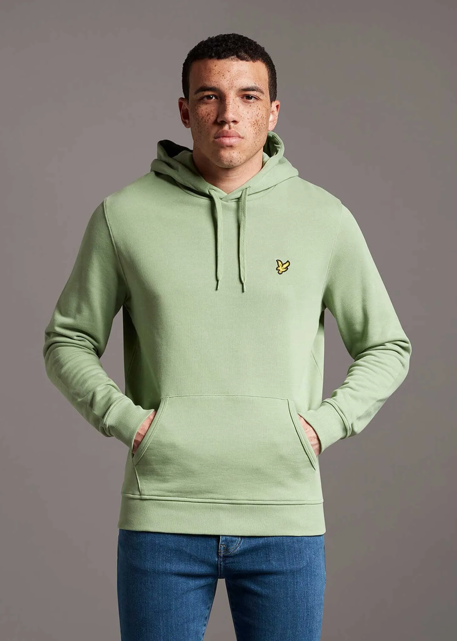 Pullover hoodie - fern green