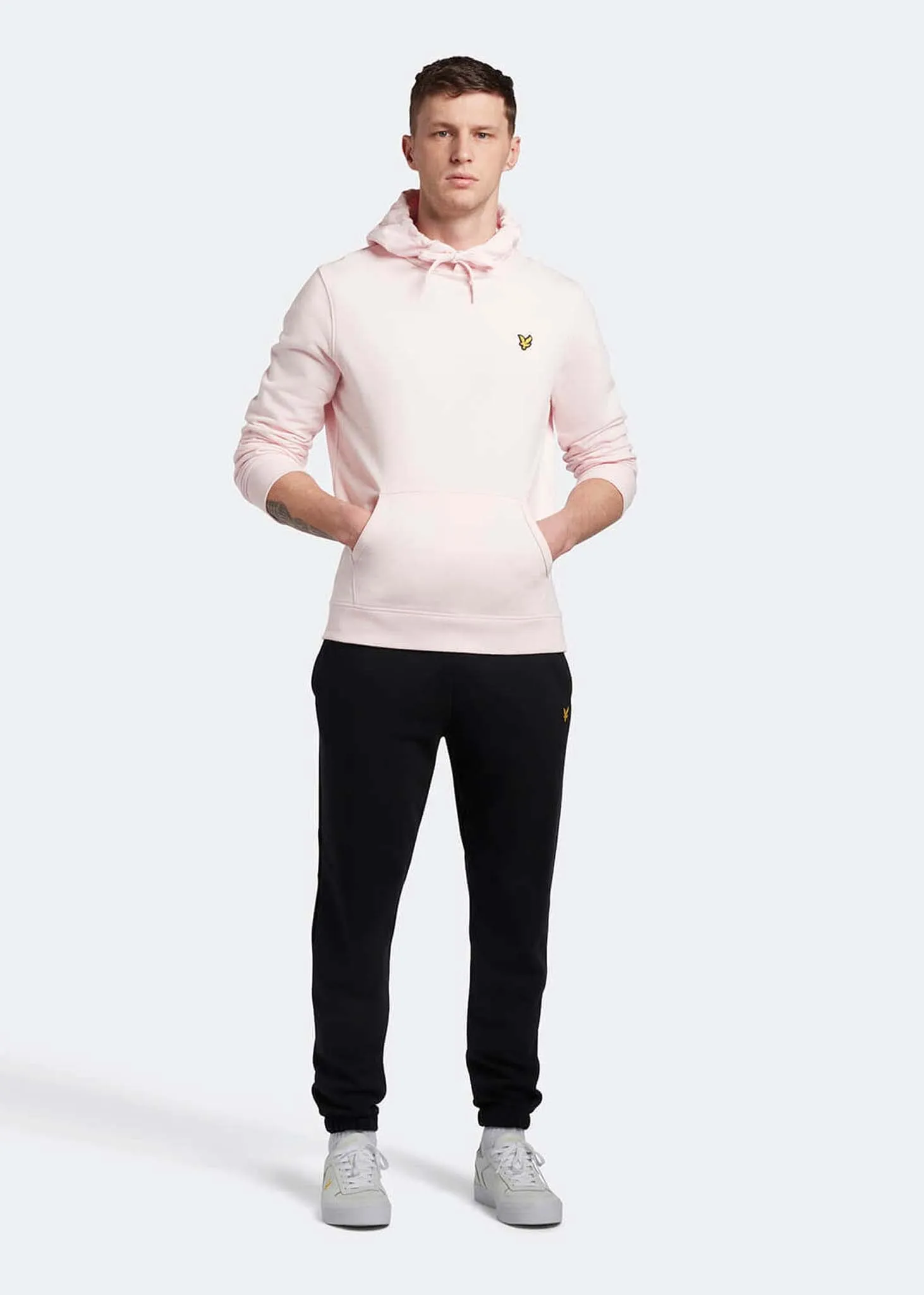 Pullover hoodie - light pink