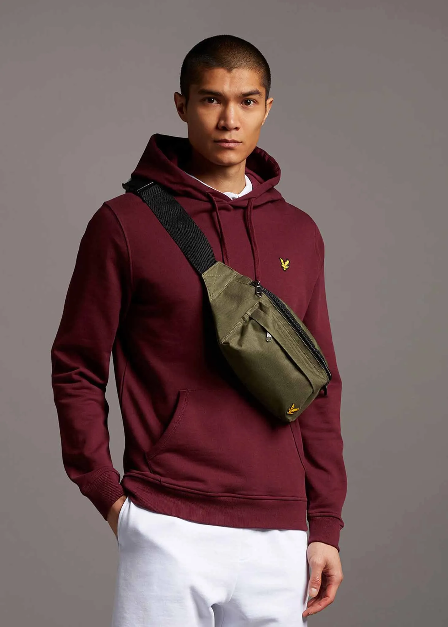 Pullover hoodie - merlot