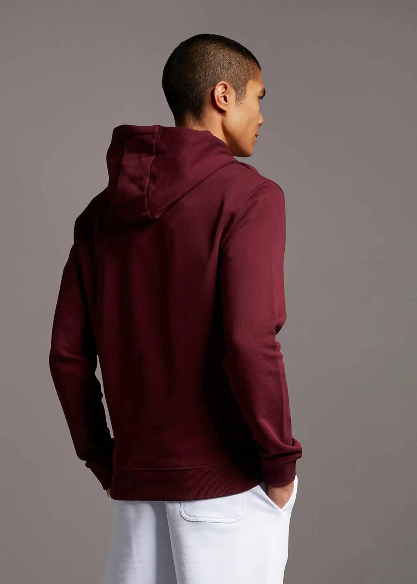 Pullover hoodie - merlot