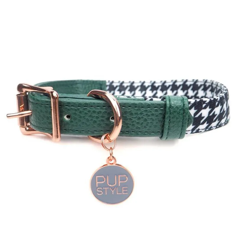 Pupstyle Emerald Envy City Dog Collar Medium***