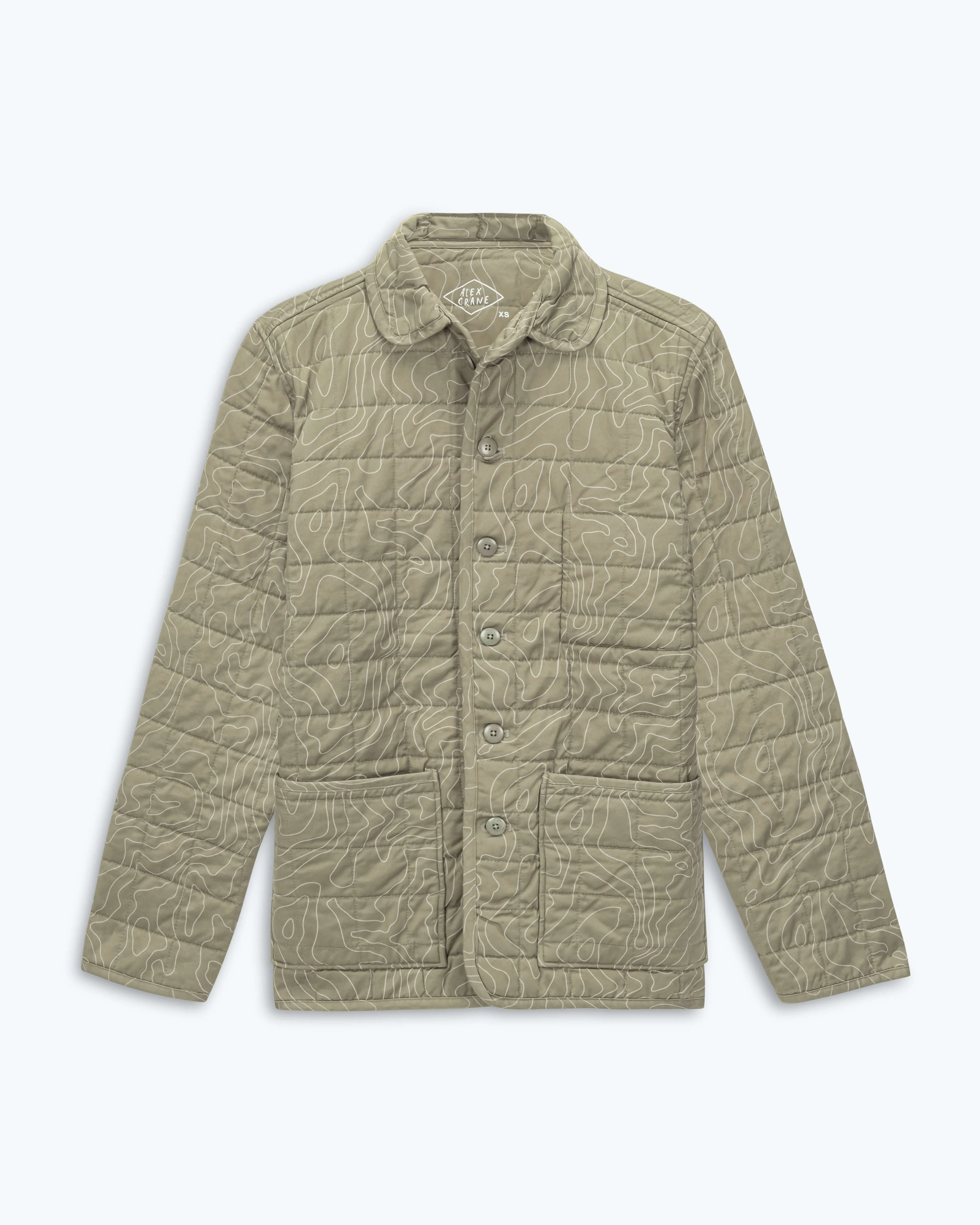 Quilted Kite Jacket / Tank Maps