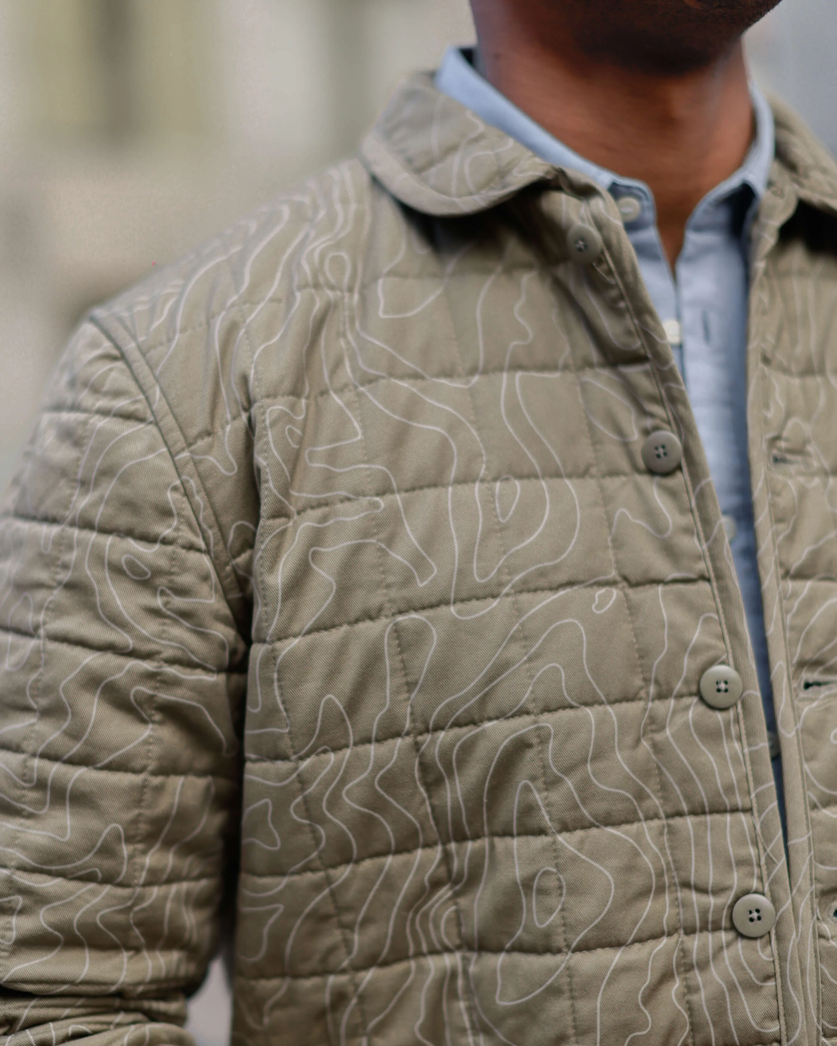 Quilted Kite Jacket / Tank Maps