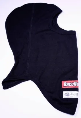 RaceQuip Single Layer Hood - Black