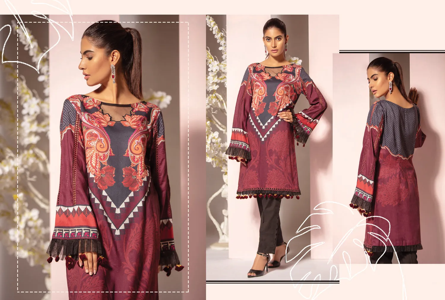 Rang Rasiya Winter Tunic Collection 2019 –  Design - 1513