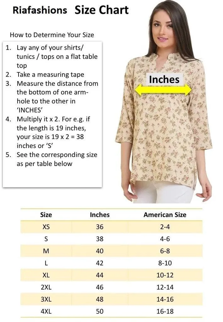 Readymade Casual Wear Tunic/Kurti