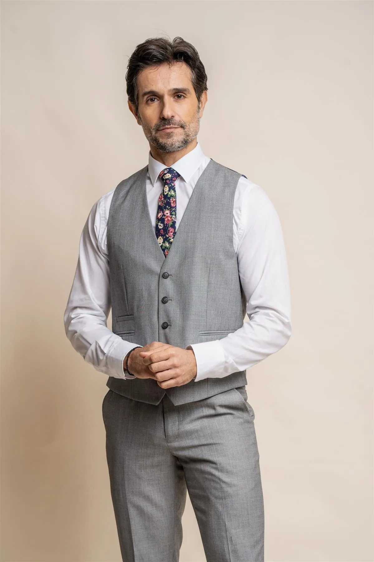 Reegan Grey Waistcoat