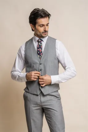 Reegan Grey Waistcoat