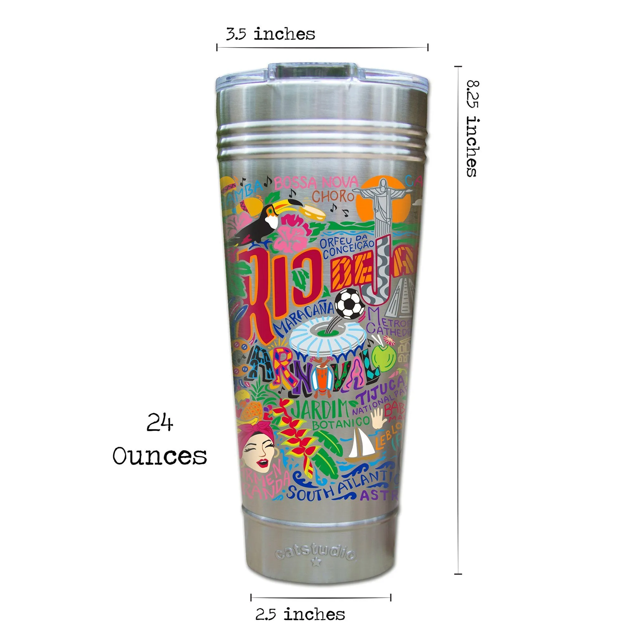 Rio de Janeiro Thermal Tumbler