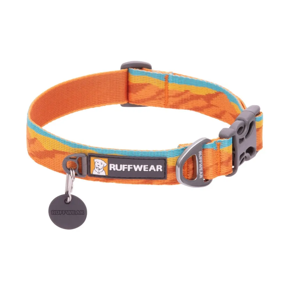 Ruffwear Flat Out Patterned Dog Collar (Fall Mountains)