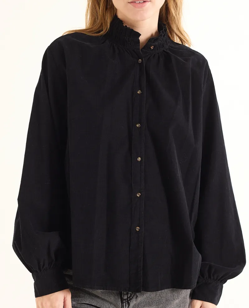 Sacre Coeur Soline Black Cord Shirt