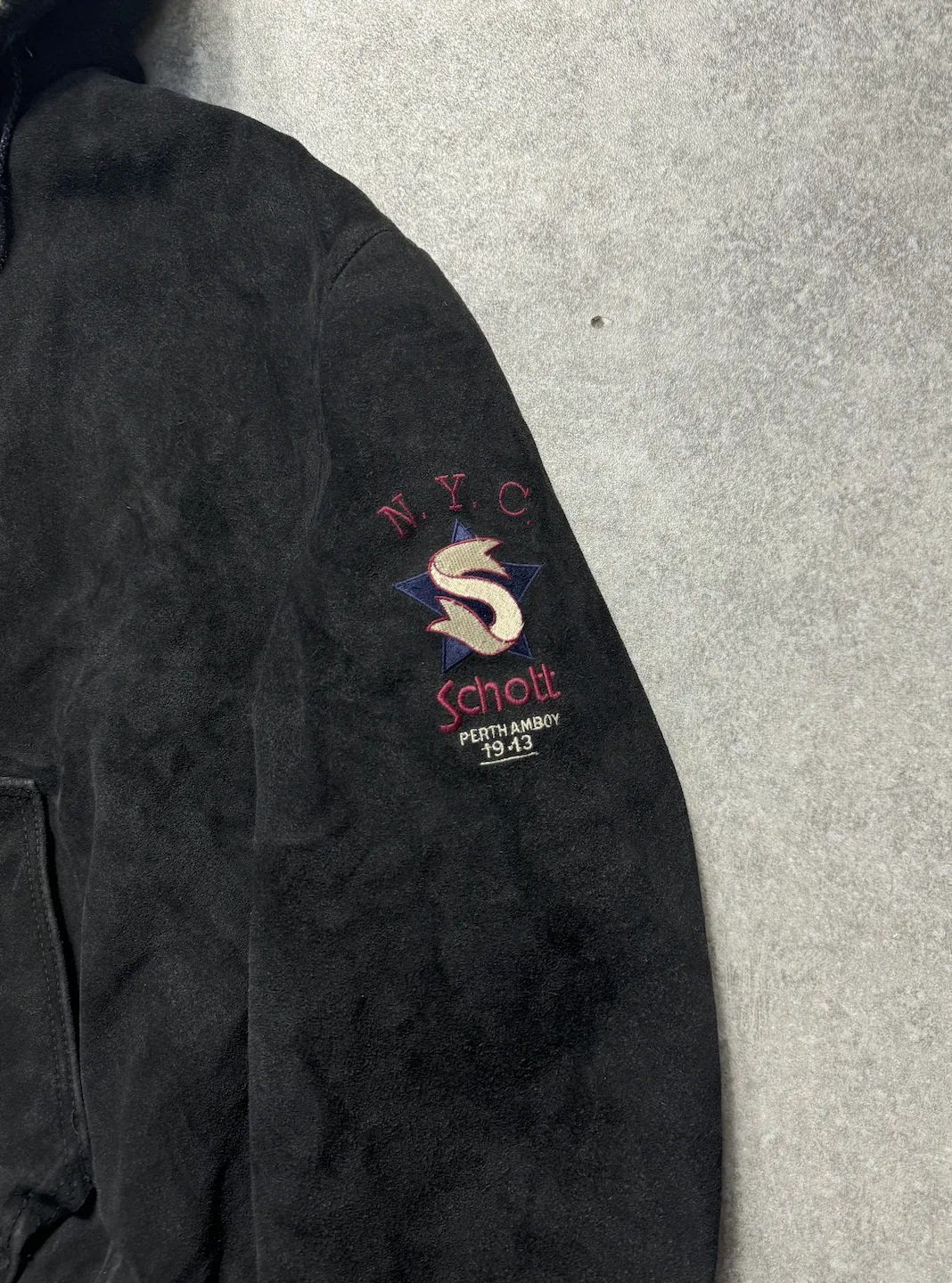 Schott N.Y.C Hooded Bomber Jacket