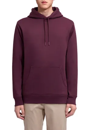 Slim Fleece Hoodie | Burgundy RDE179