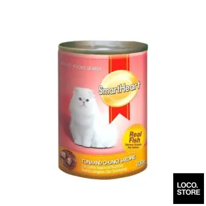 Smart Heart Cat Canned Food Tuna & Chunky Sardine 400g