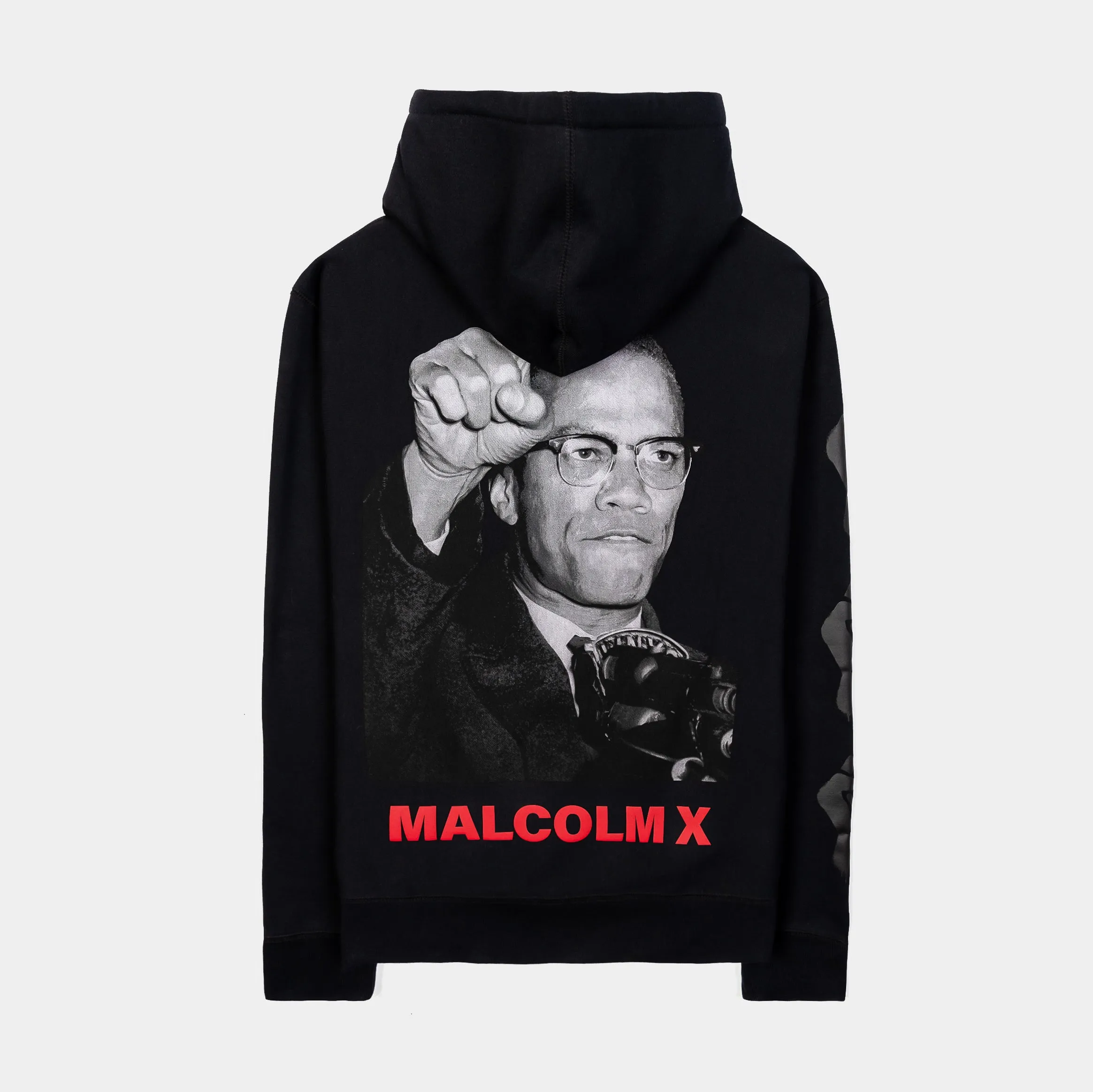 SP x Malcom X Power Pullover Mens Hoodie (Black/Red)