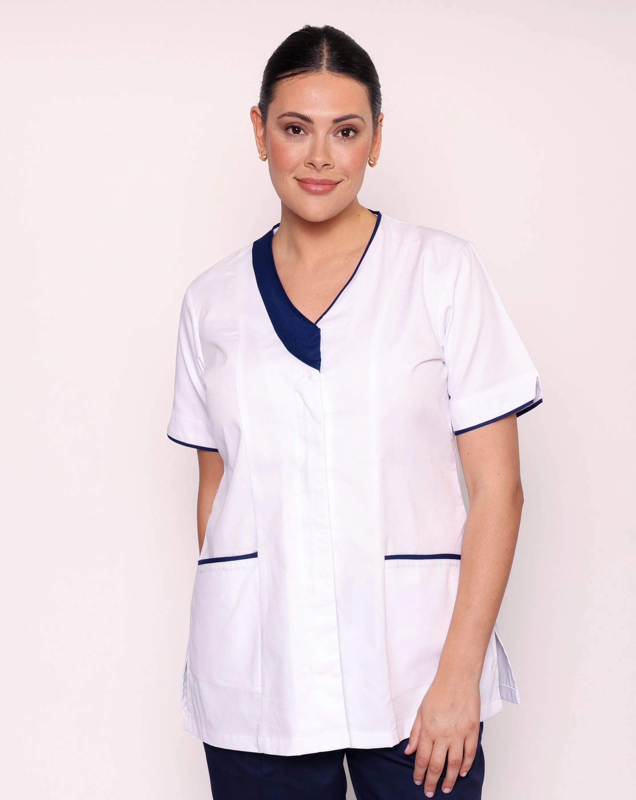 Spirit Asymmetric Trimmed Modern Healthcare Tunic