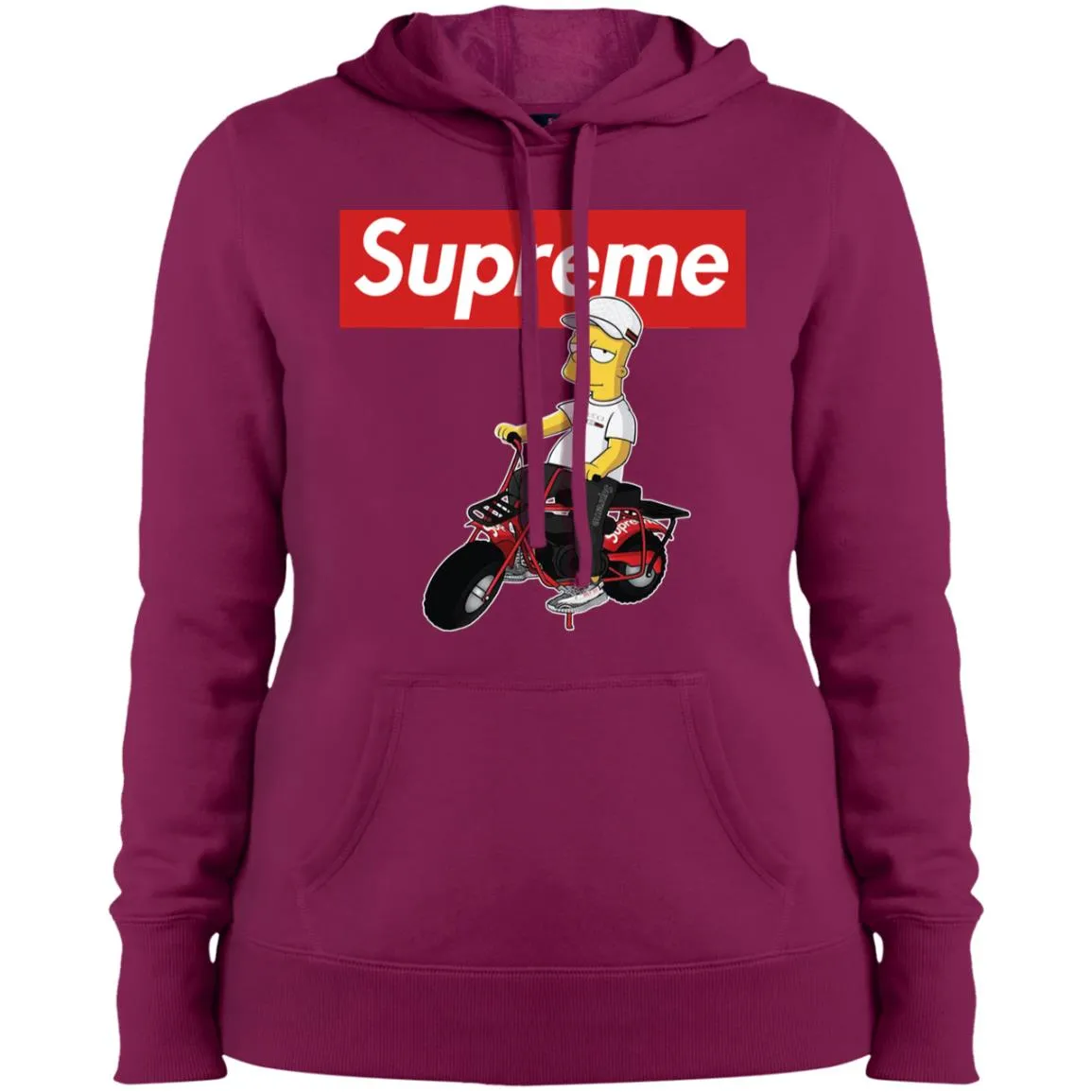 Supreme Car T-shirt Women Hooded Sweatshirt