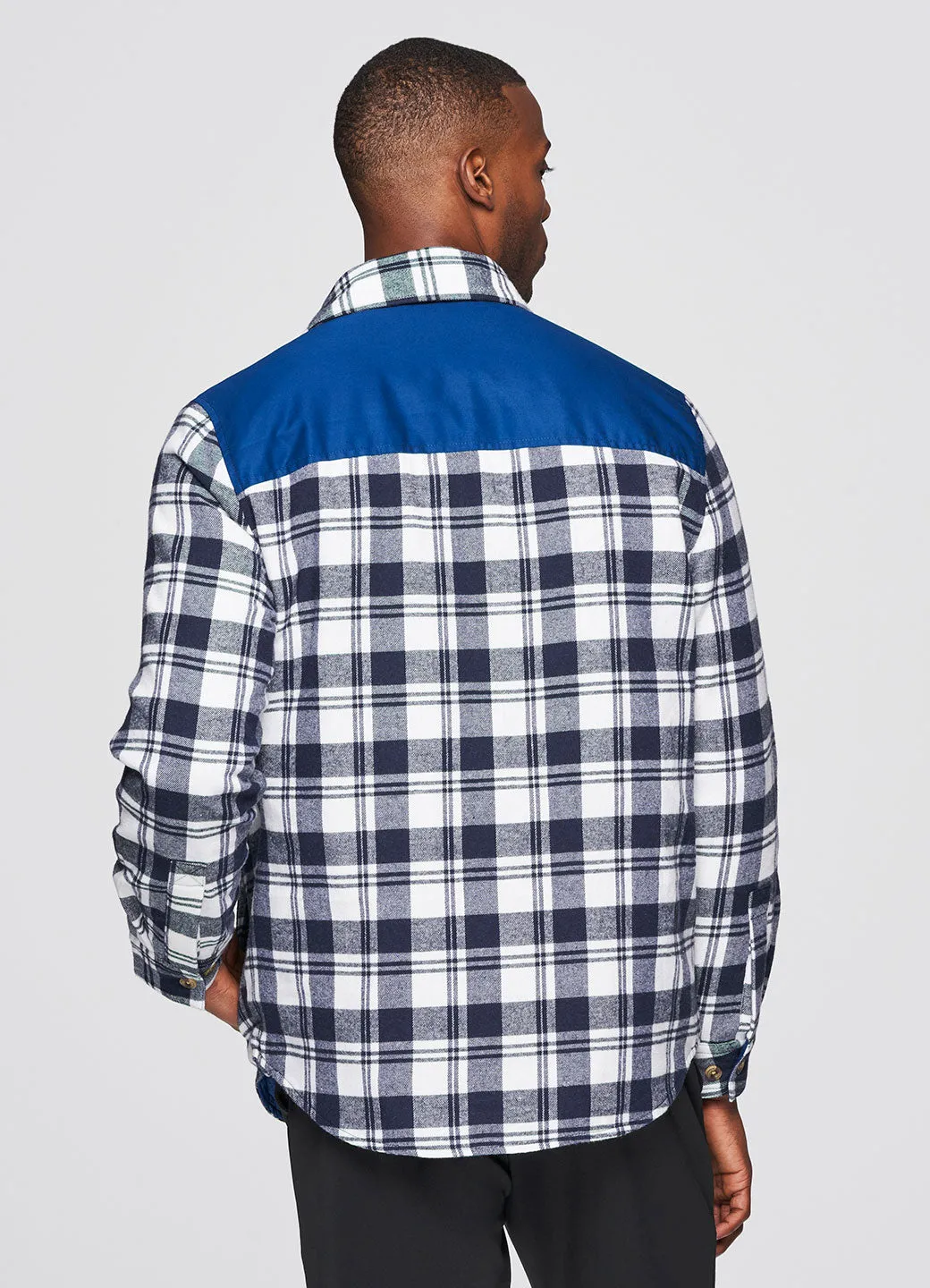 Thomas Brushed Flannel Shirt Jacket