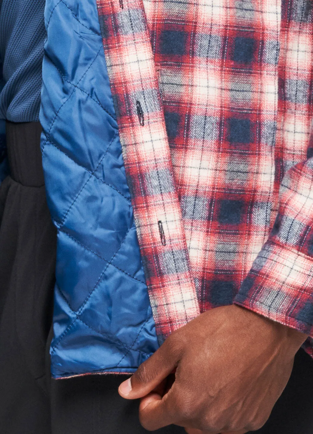 Thomas Brushed Flannel Shirt Jacket