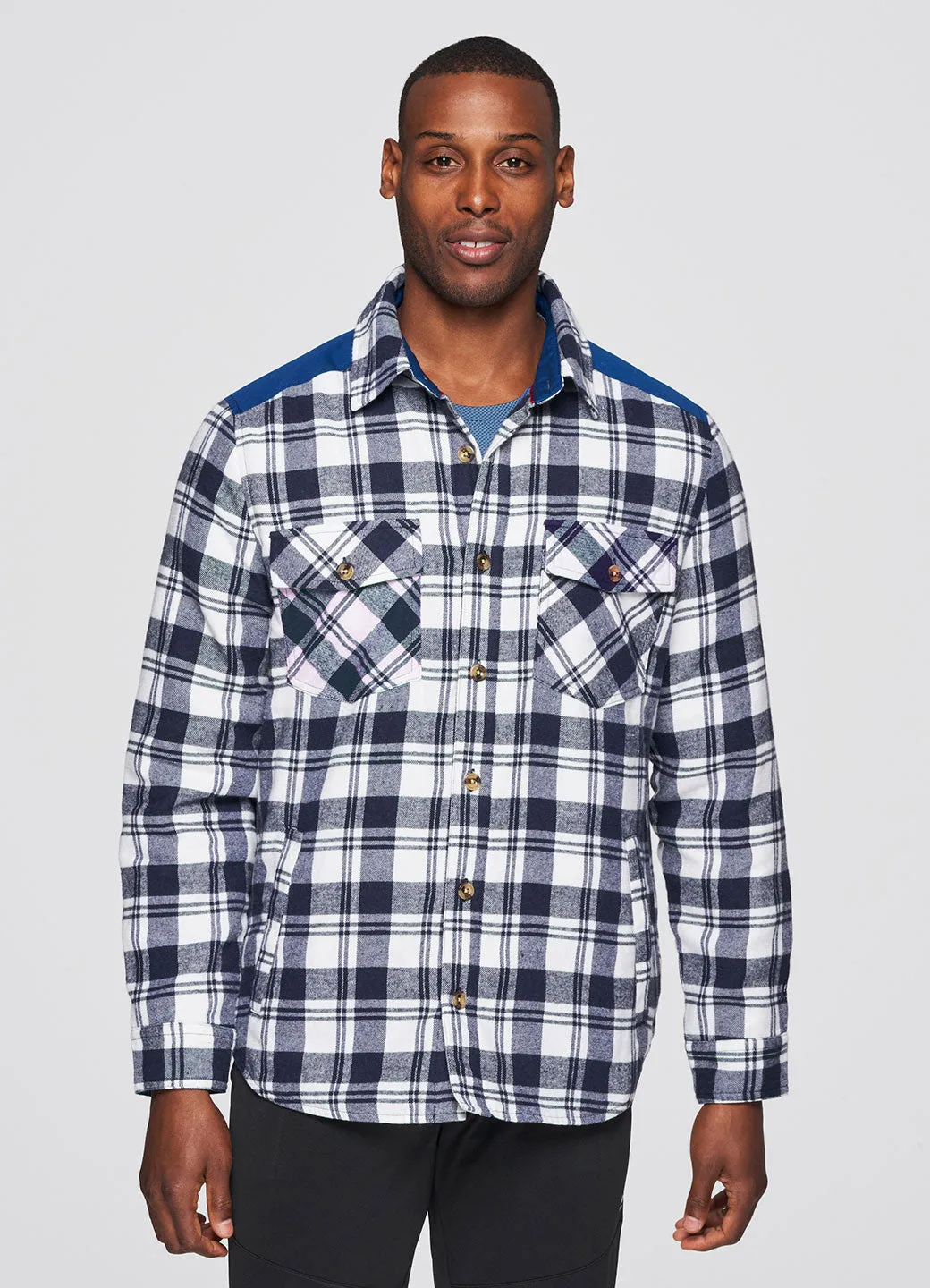 Thomas Brushed Flannel Shirt Jacket