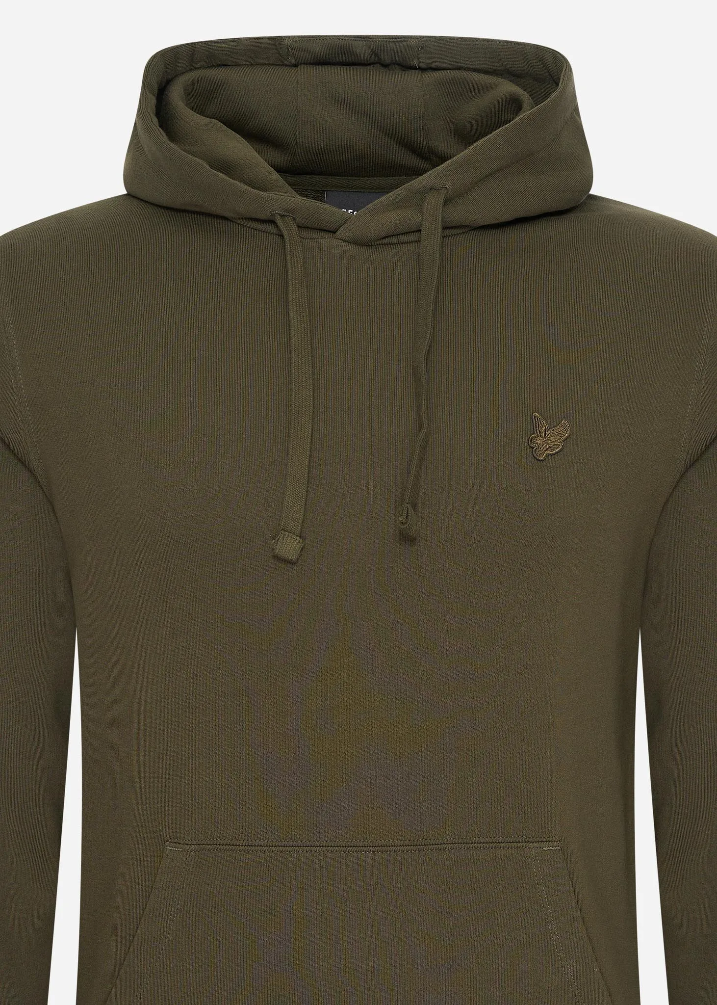 Tonal eagle pullover hoodie - olive