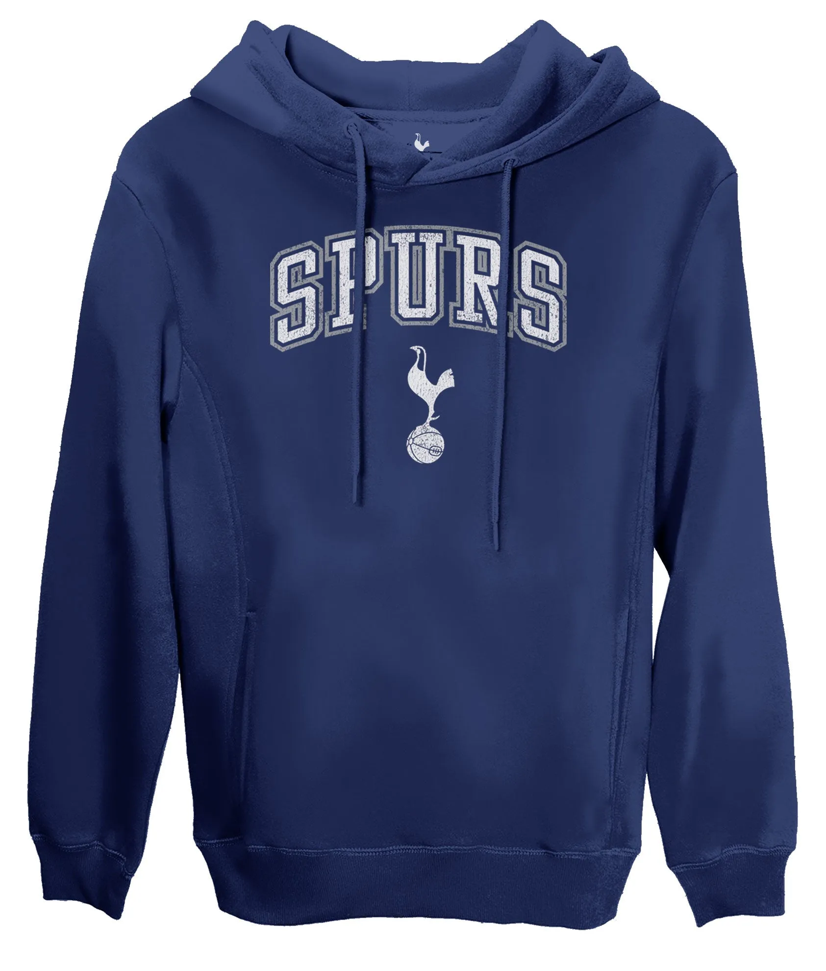 Tottenham Hotspur Athletic Wordmark Fleece Pullover Hoodie - Navy