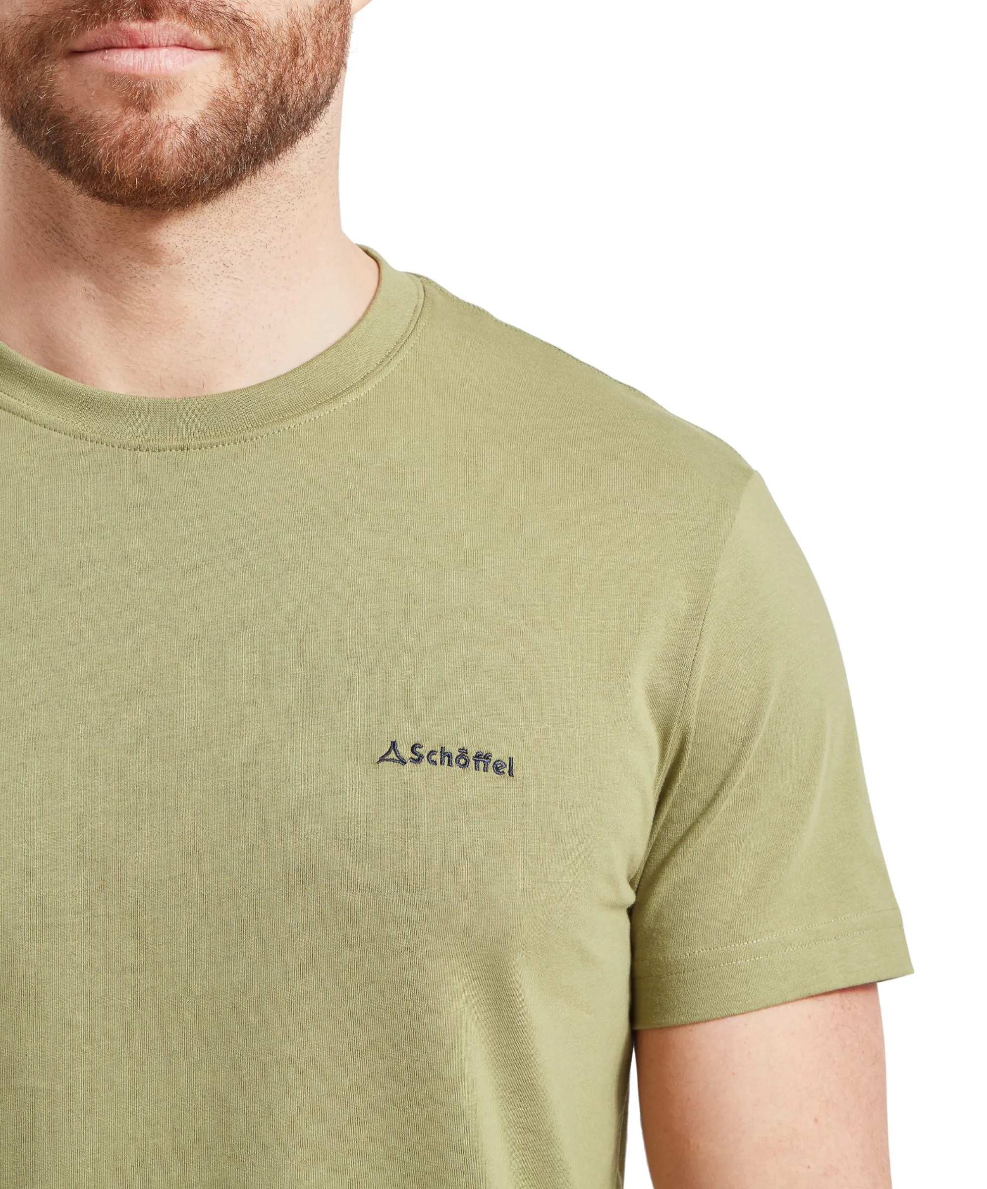 Trevone T Shirt - Light Khaki Green