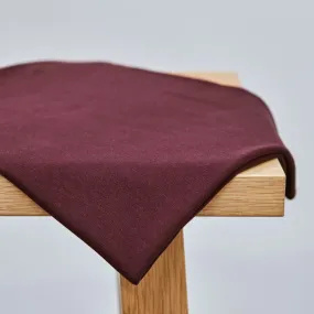 Two-Face Coda Interlock with TENCEL™ fibres - Meet Milk - Maroon