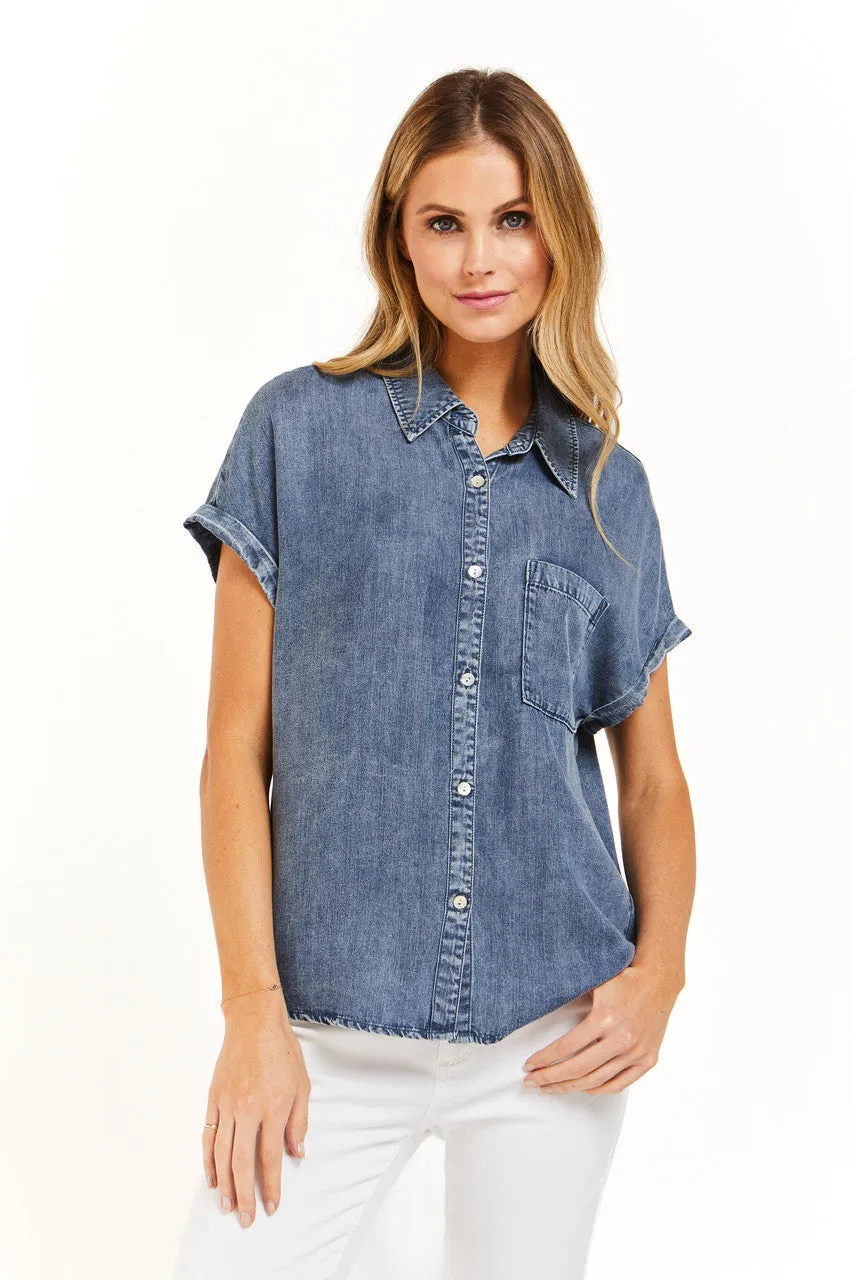 Velvet Heart Kaylani Button Up Top