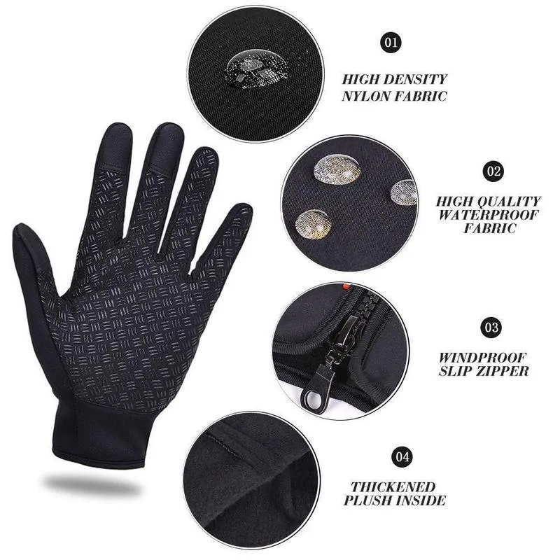 Warm Thermal Cycling/Running Gloves