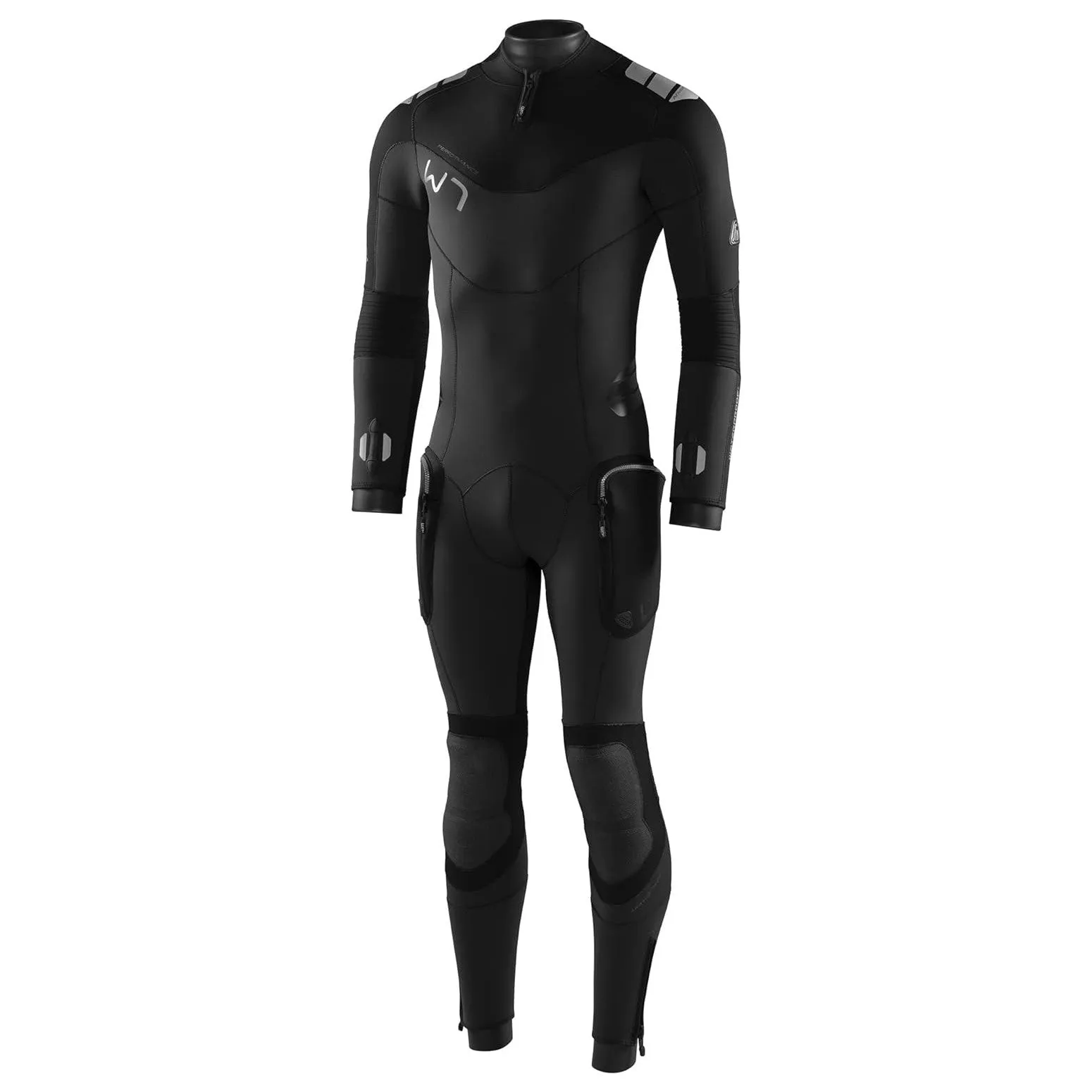 Waterproof 5mm Mens W7 Backzip Scuba Dive Wetsuit