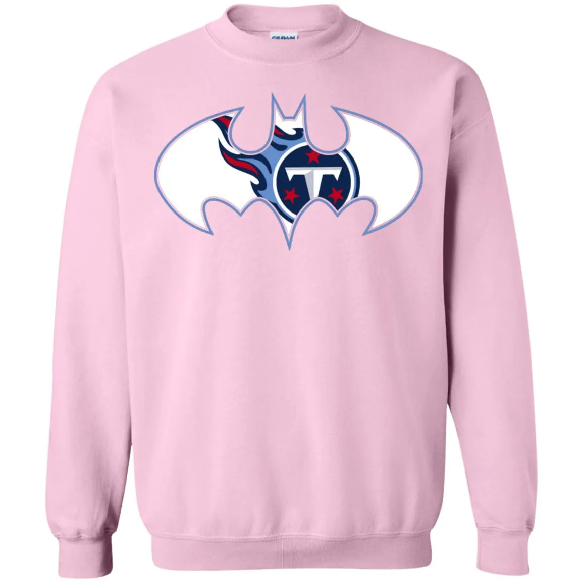 We Are The Tennessee Titans Batman Nfl Mashup Crewneck Pullover Sweatshirt