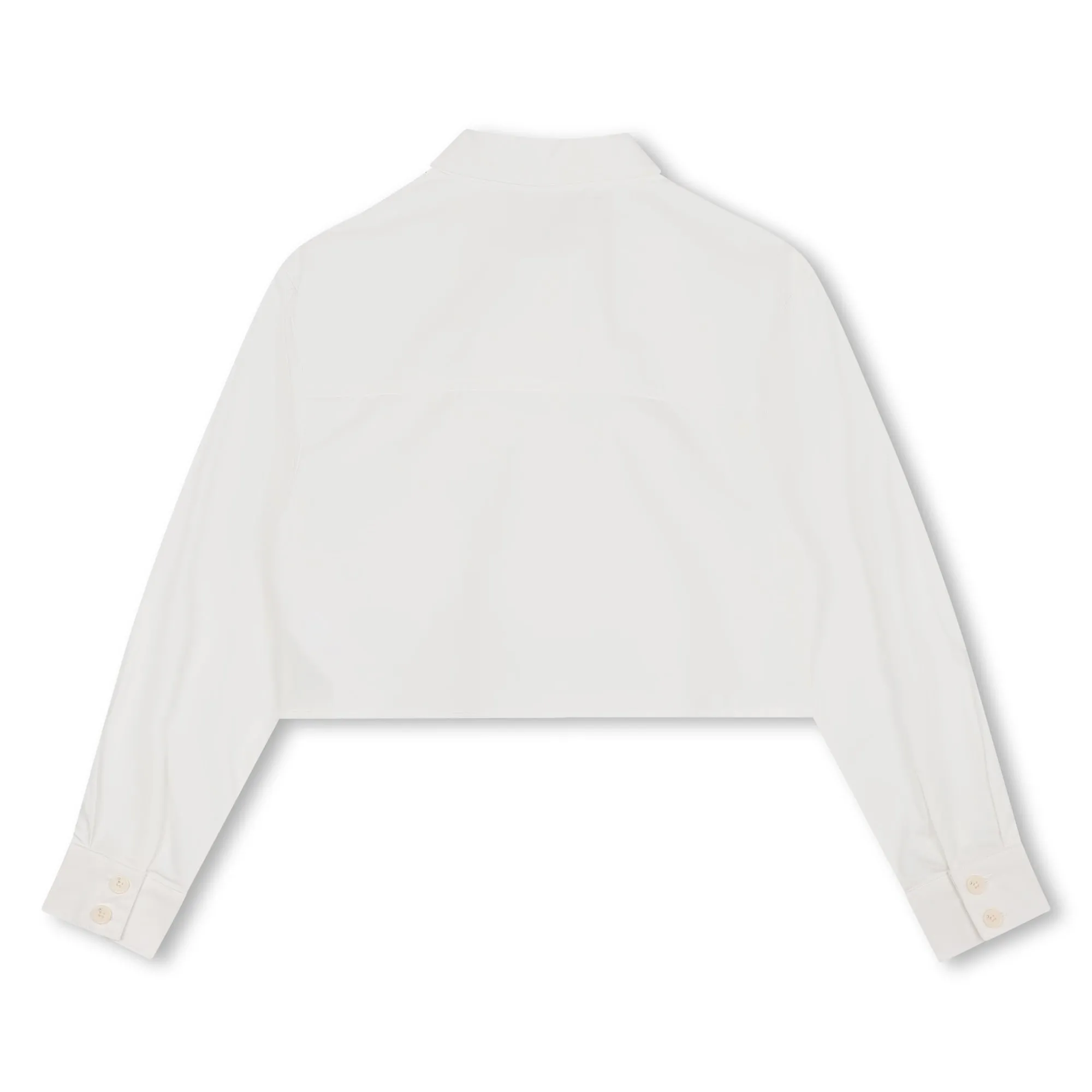 White SR Collar Shirt