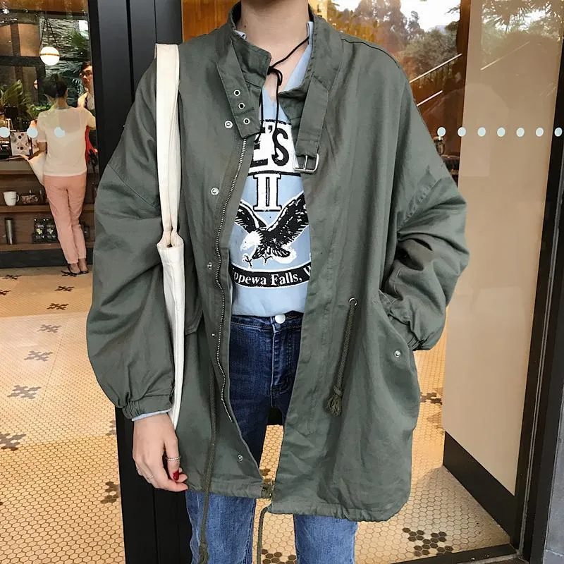 Windbreaker Korean Aesthetic Casual Coat Jacket