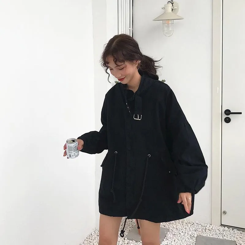 Windbreaker Korean Aesthetic Casual Coat Jacket