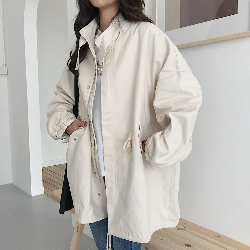 Windbreaker Korean Aesthetic Casual Coat Jacket