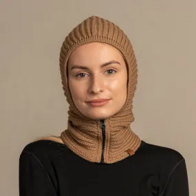 Women's Knit Hood Balaclava Merino