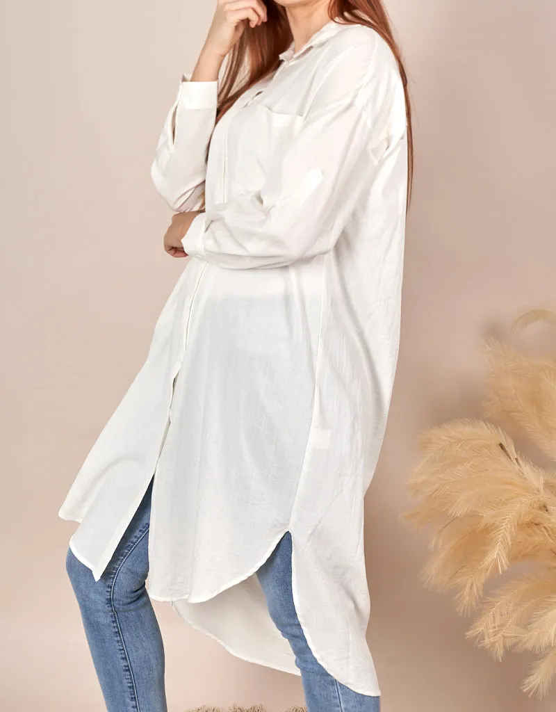 Yola Shirt Dress