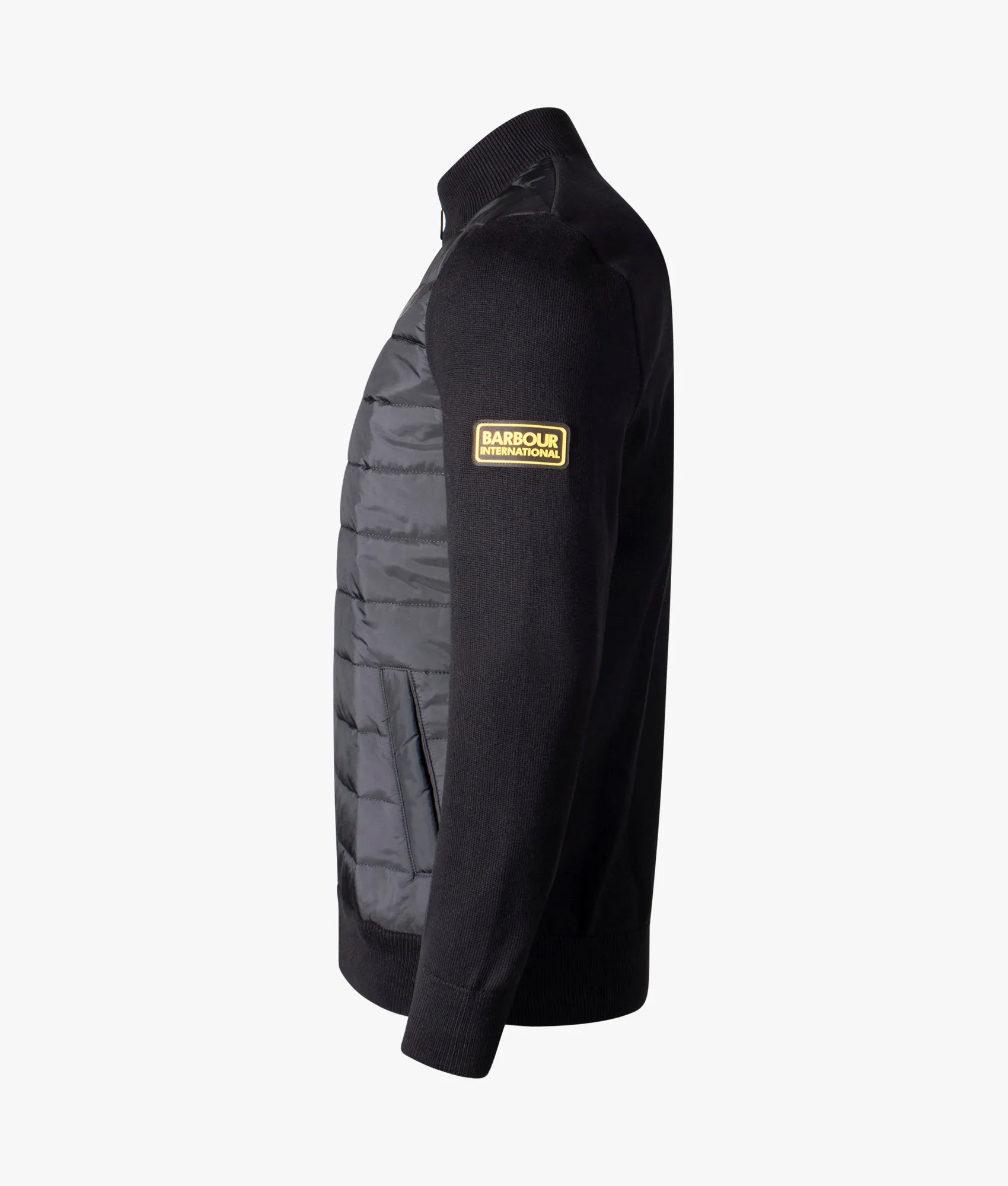 Zip Through Legacy Baffle Hybrid Jacket