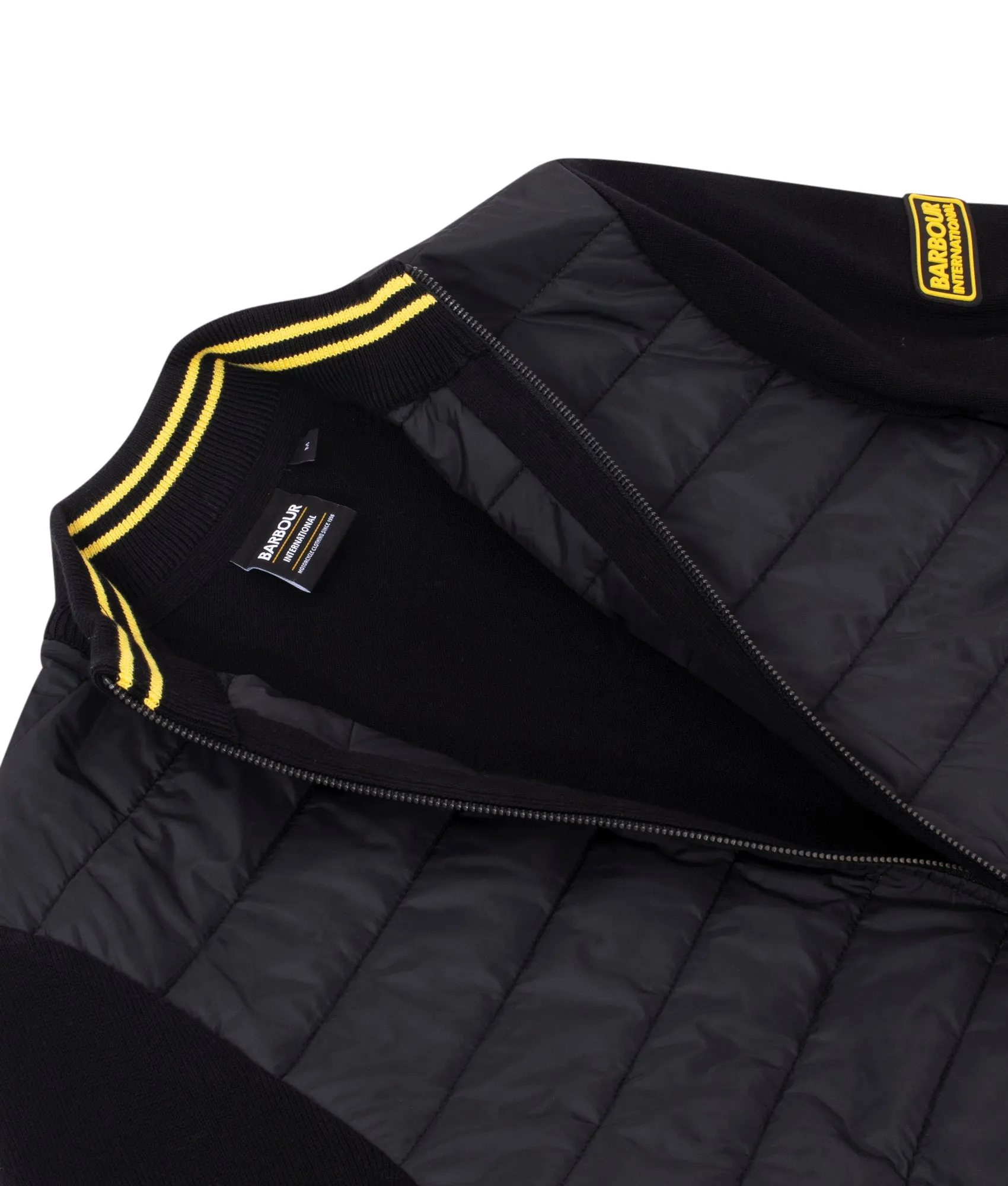 Zip Through Legacy Baffle Hybrid Jacket